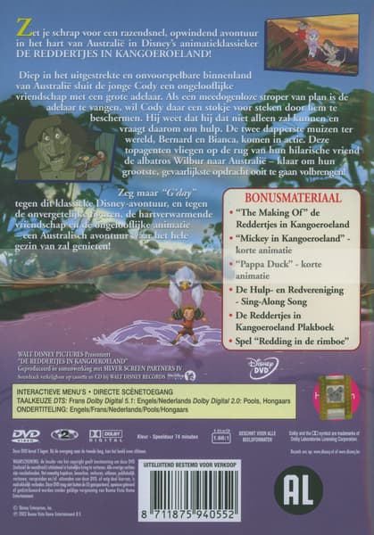 Reddertjes In Kangoeroeland (DVD)