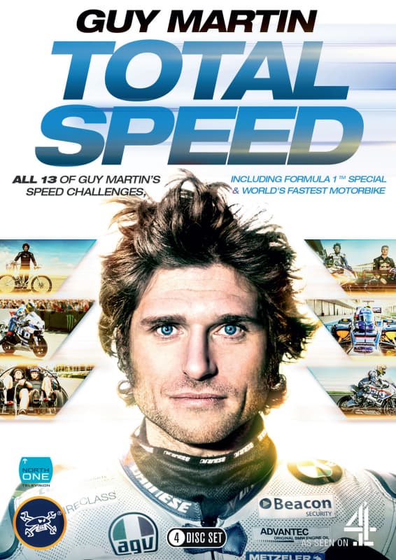 Guy Martin Total Speed Boxset Series 1  2  3 And F1 Special (Import)