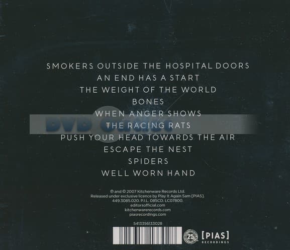 Editors - An End Has A Start (CD)