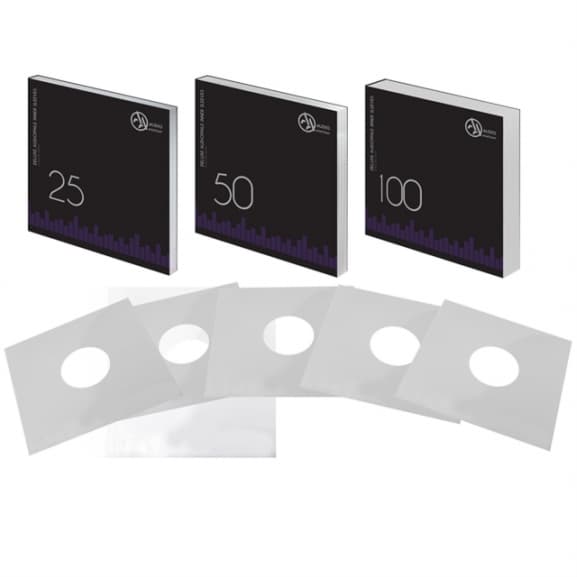 Music Protection - 50x 12" Deluxe Audiophile Antistatic Inner Sleeves White (AVACC)