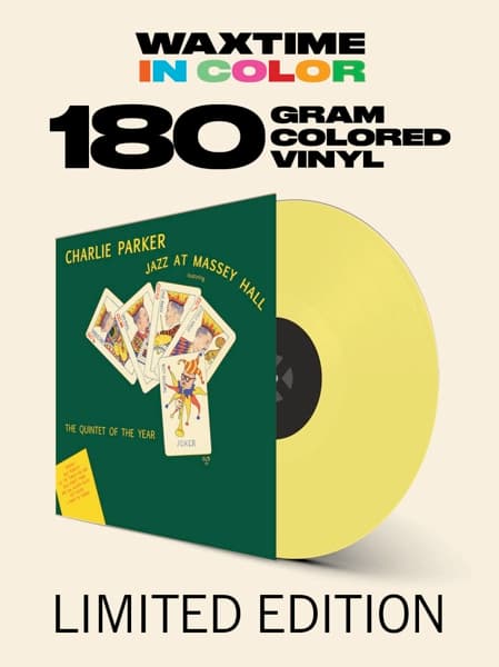 Charlie Parker, Dizzy Gillespie, Bud Powell, Charles Mingus, Max Roach - Jazz At Massey Hall (LP) (Coloured Vinyl) (Limited Edition) (Remastered)