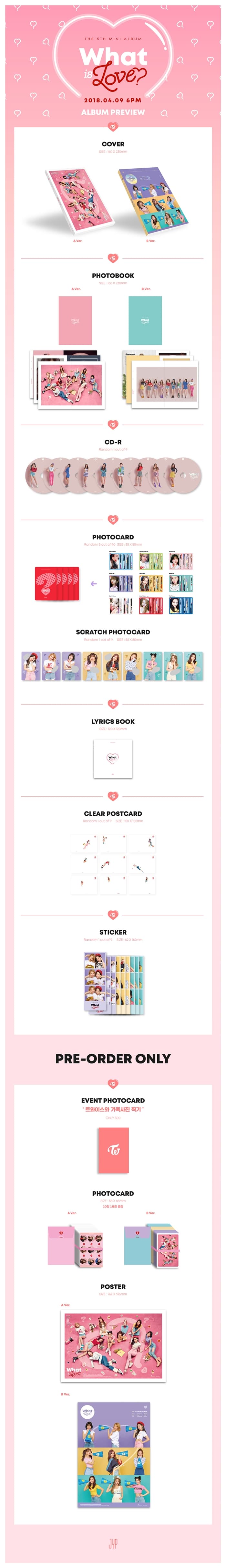 Twice - What Is Love (5th Mini Album)
