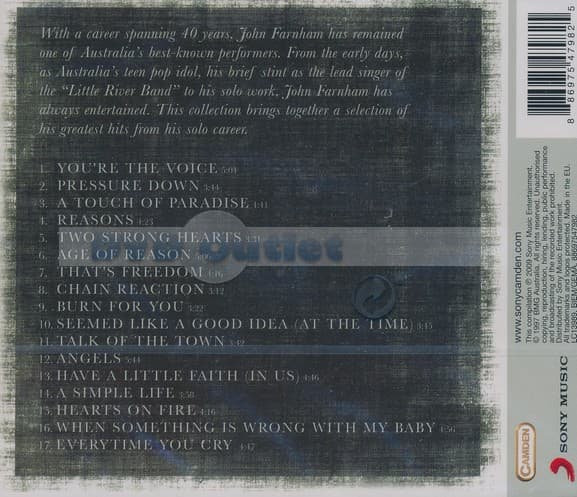John Farnham - Greatest Hits (CD)