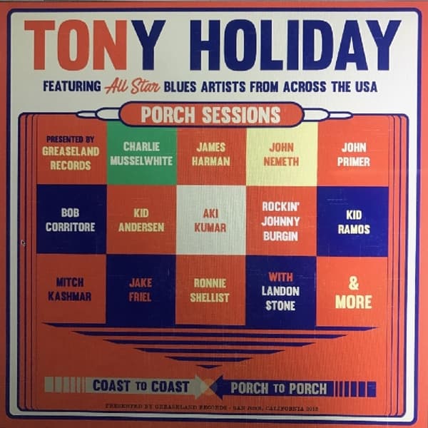 Tony Holiday - Porch Sessions (CD)