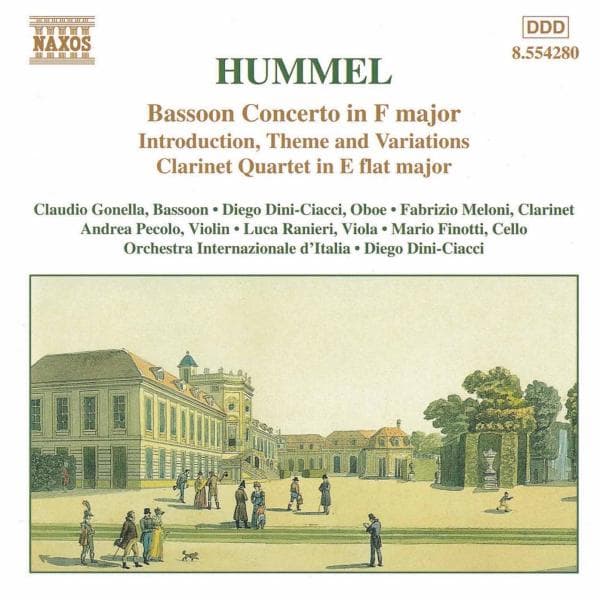 Orchestra Internazionale D'Italia - Hummel: Bassoon Concerto | Introduction, Th (CD)