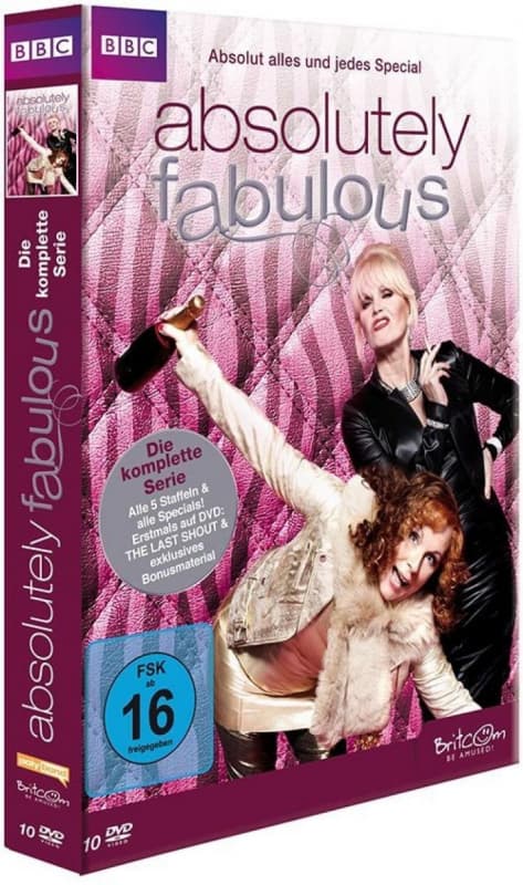 Saunders,jennifer/lumley,joanna/sawalha,julia/+ - Absolutely Fabulous-die Komplette Serie