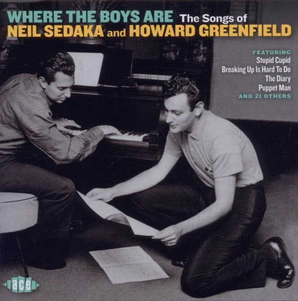 Greenfield & Sedaka - Where The Boys Are (The Songs Of Neil Sedaka And Howard Greenfield) (CD)
