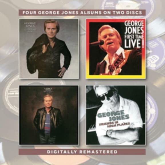 George Jones - Still The Same Ole Me / First Time Live! / One Woman Man / Friends In High Places (2 CD) (Remastered)