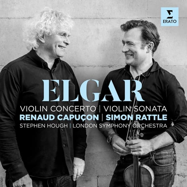 Renaud Capuçon, Sir Simon Rattle, Stephen Hough, London Symphony Orchestra - Elgar: Violin Concerto | Violin Sonata (CD)
