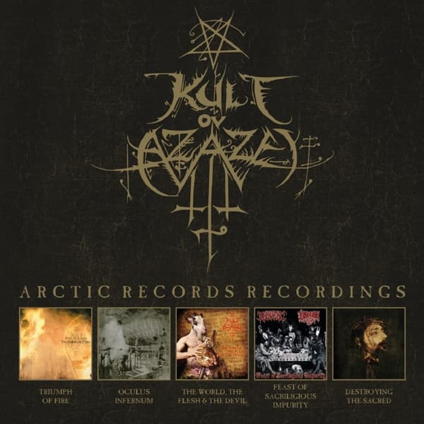 Kult Ov Azazel - Arctic Records Recordings (5 CD)