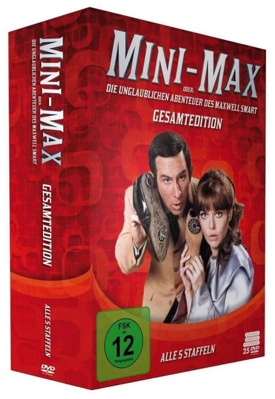 Mini-max Oder: Die Unglaublichen Abenteuer Des Maxwell Smart (get Smart-komplettbox) (25 Dvds) (Import)