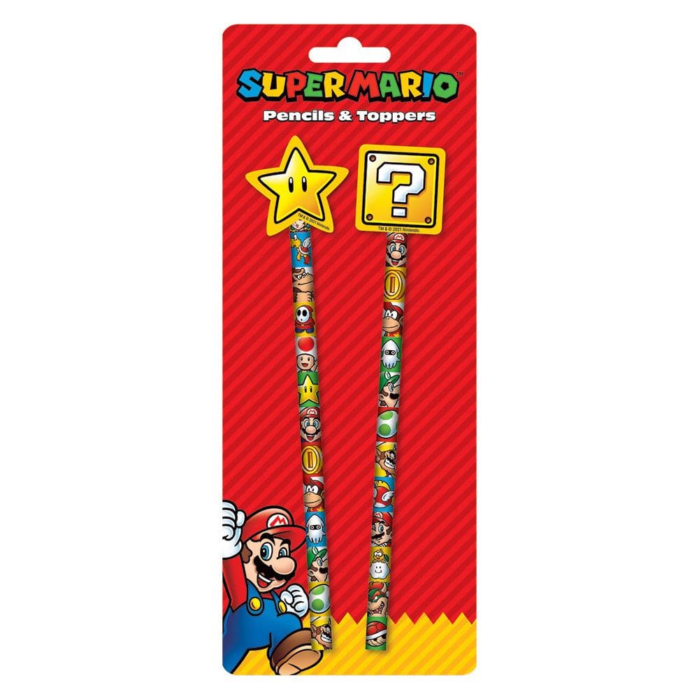 Nintendo: Pyramid - Super Mario Bros - 2 Pen Set (set 2 Penne)