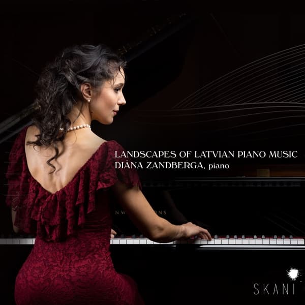 Diana Zandberga - Landscapes Of Latvian Piano Music (CD)