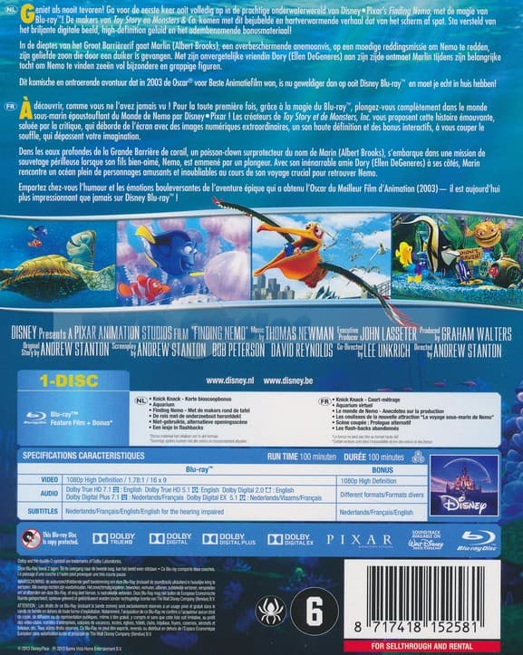 Finding Nemo (Blu-ray)