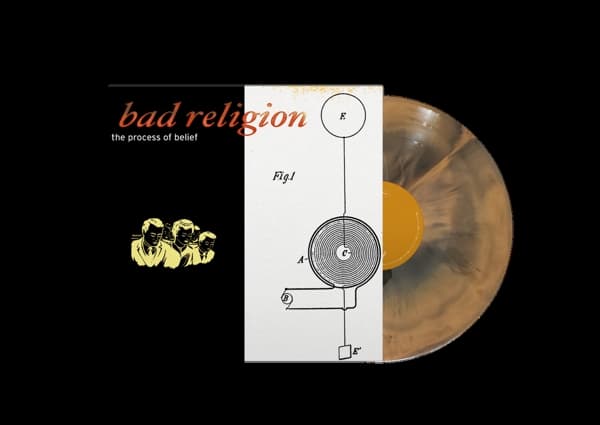 Bad Religion - The Process Of Belief (LP) (Anniversary Edition) (Coloured Vinyl) (Limited Edition)