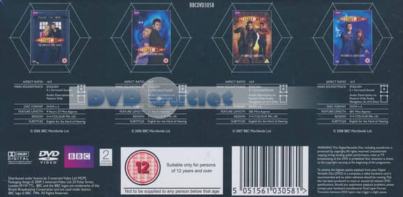 Doctor Who - Season 1-4 (Import)