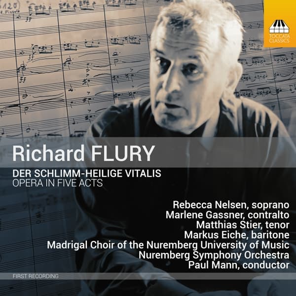 Rebecca Nelsen, Marlene Gassner, Matthias Stier, Madrigal Choir Of The Nuremberg University Of Music, Nürnberger Symphoniker, Paul Mann - Der Schlimm-heiligie Vitalis (Opera In Five Acts) (2 CD)