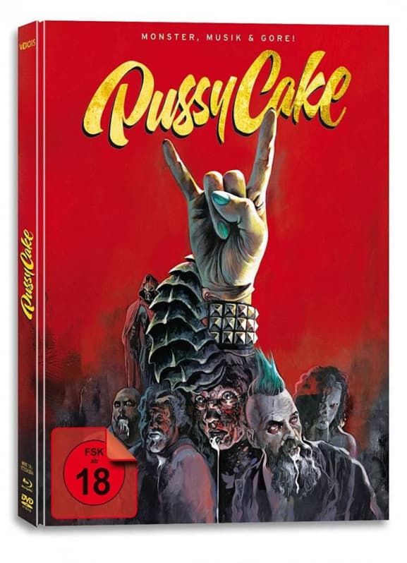 Br+dvd Pussycake - Monster, Musik Und Gore Uncut - 2-disc Limited Mediabook