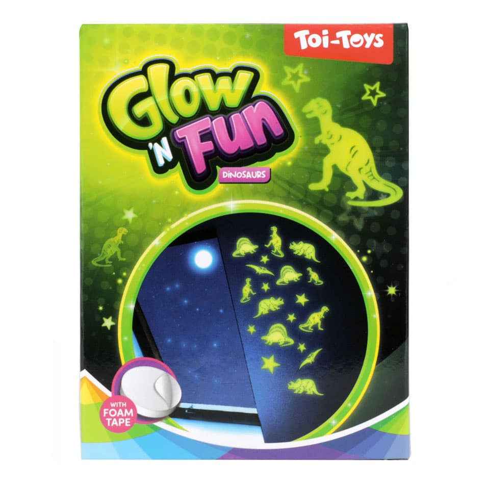 Glow n Fun Glow in the Dark Dino\'s