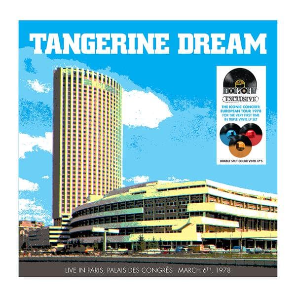 Tangerine Dream - Live In Paris, Palais Des Congrès - March 6th, 1978 (3 LP) (Coloured Vinyl)
