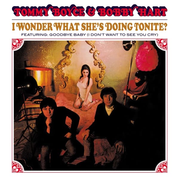 Tommy Boyce & Bobby Hart - I Wonder What She's Doing Tonite? (LP) (Limited Edition) (Remastered) (Coloured Vinyl)