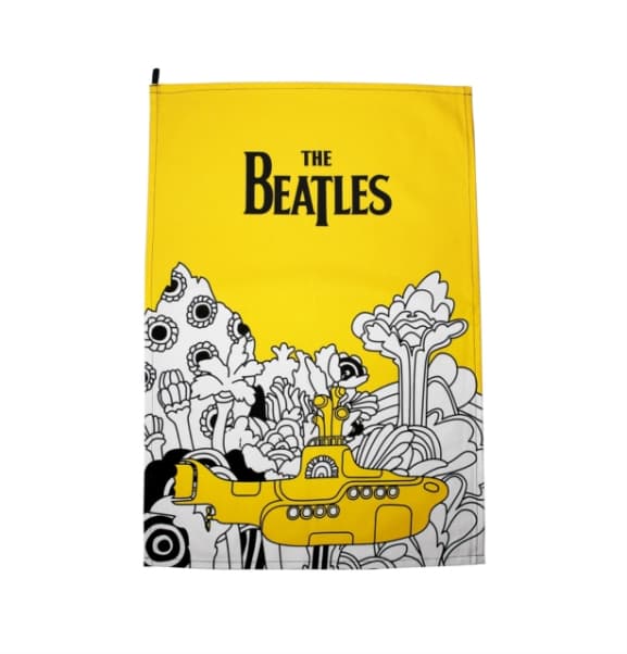 Beatles - Tea Towel (recycled Cotton) - The Beatles (yellow Submarine) (Homeware)