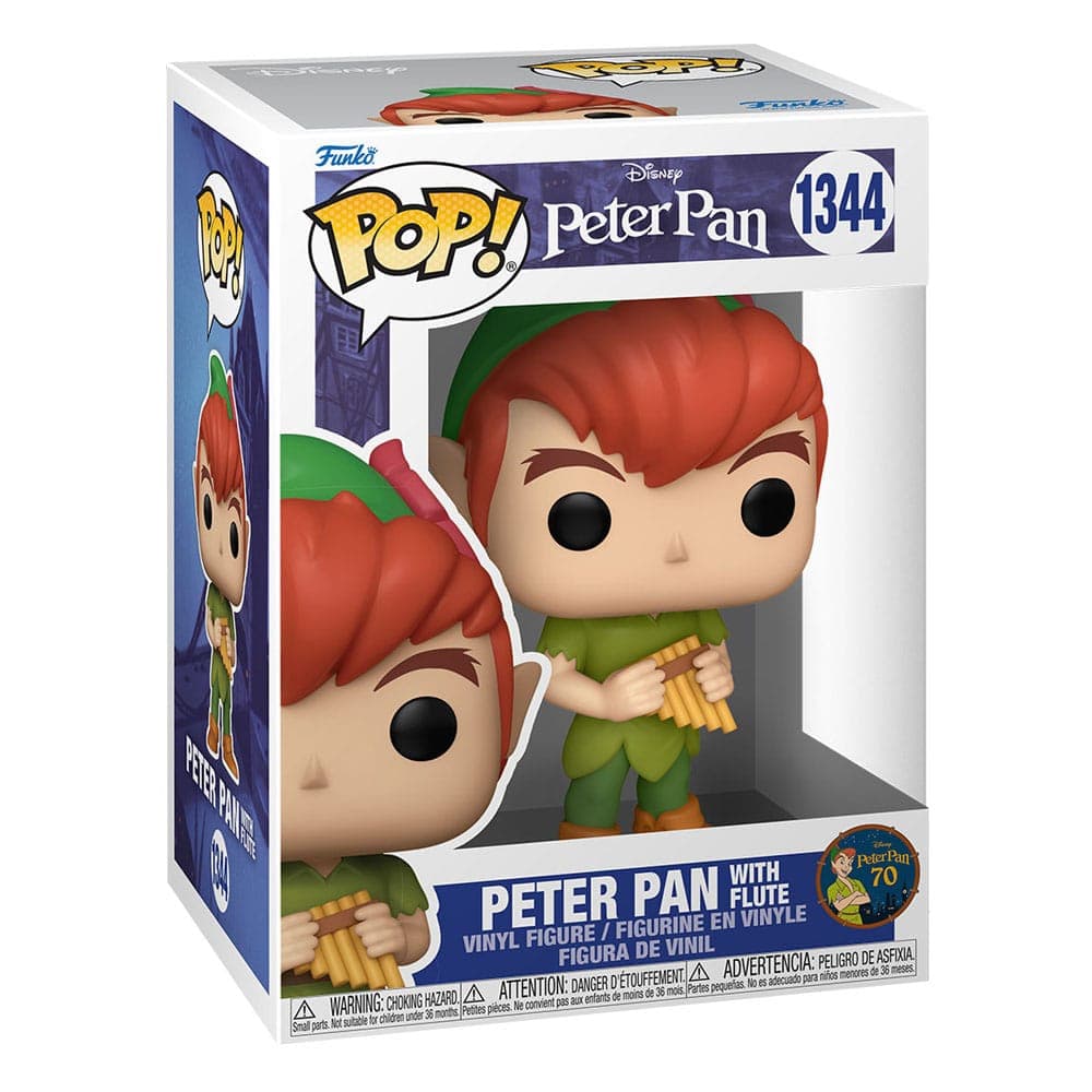 Funko Pop! Disney: - Peter Pan 70th - Peter W/flute