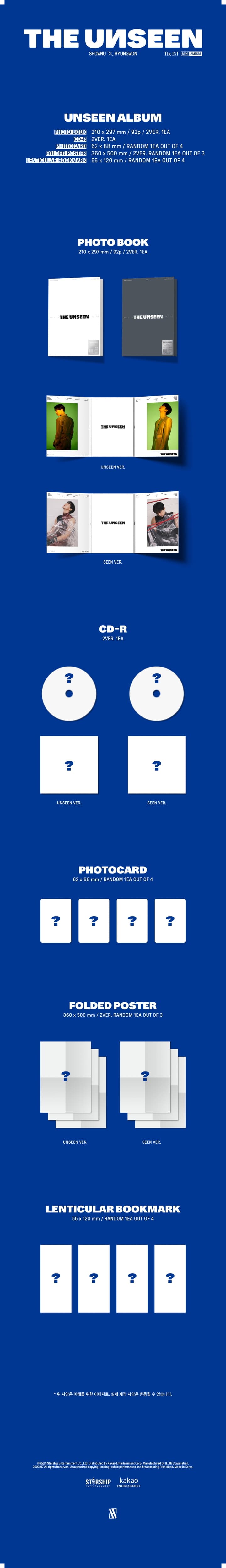 Shownu X Hyungwon - Unseen - Random Cover - Unseen Album