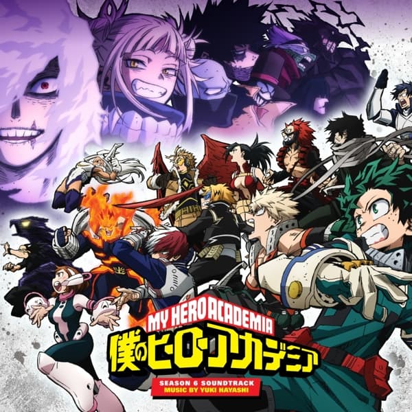 Yuki Hayashi - My Hero Academia: Season 6 (Original Soundtrack) (2 LP) (Coloured Vinyl)
