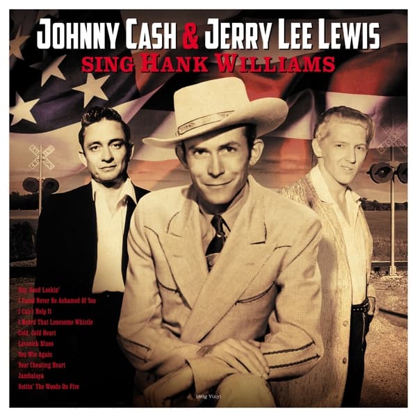 Jerry Lee Lewis & Johnny Cash - Sing Hank Williams (LP)