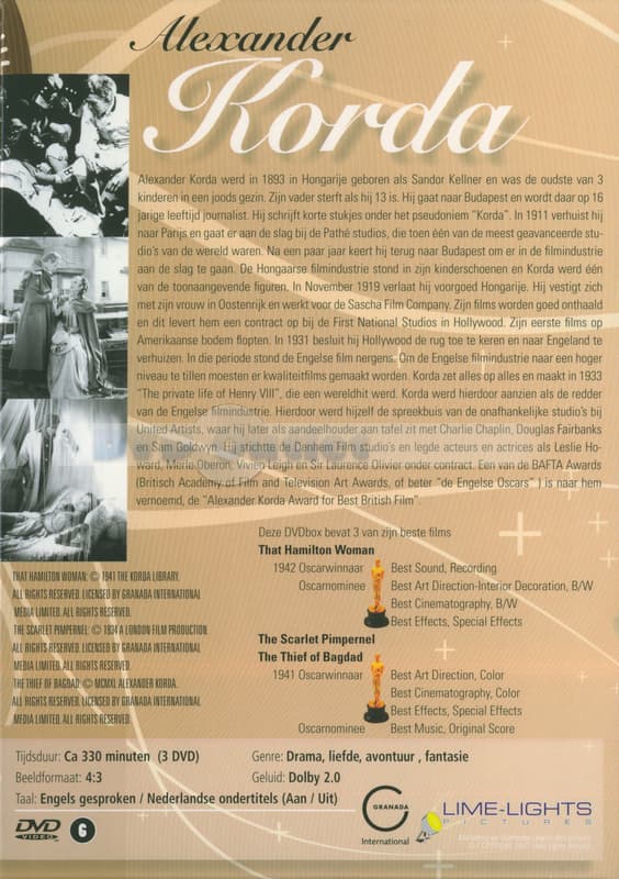 Alexander Korda box (DVD)