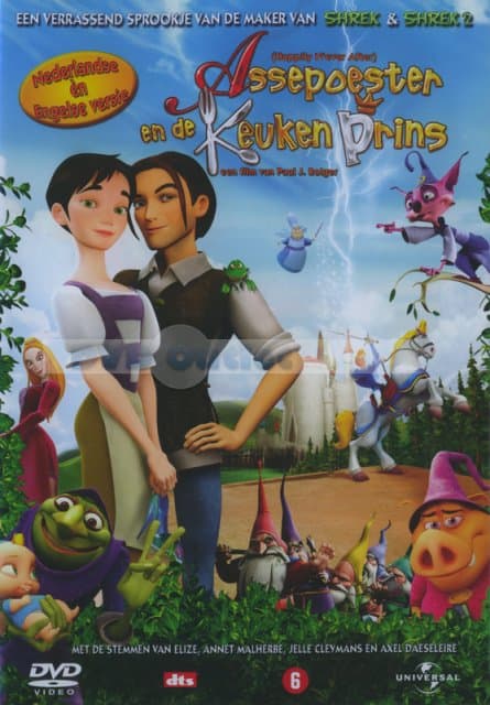 Assepoester en de keukenprins (DVD)