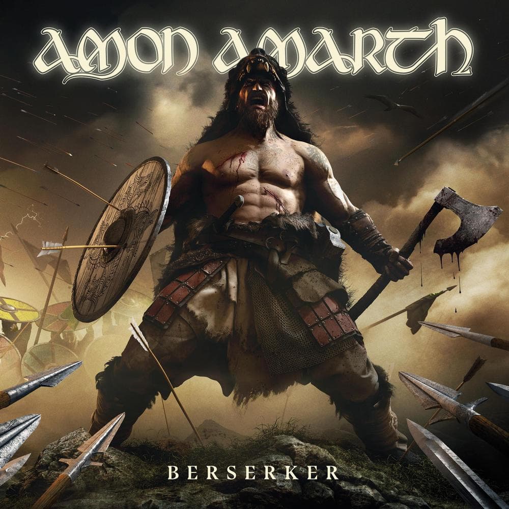 AMON AMARTH - Berserker (beige Marbled Vinyl)