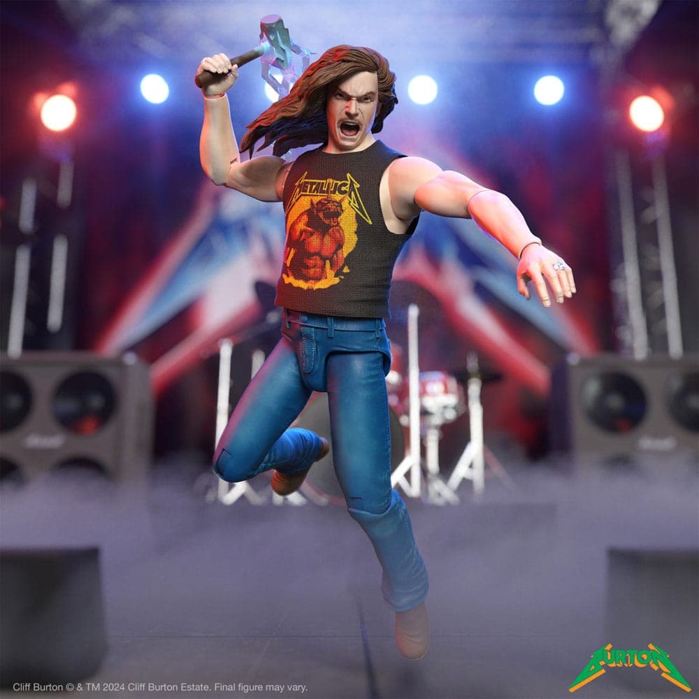 Cliff Burton - Cliff Burton Ultimates! Wave 02 - Cliff Burton (superhero Poster) (Merchandise Collectible)