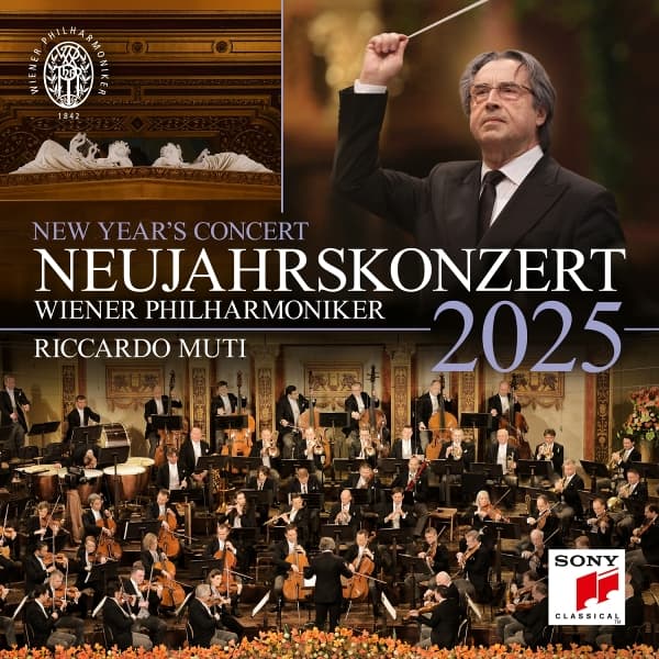 Wiener Philharmoniker, Riccardo Muti - Neujahrskonzert 2025 / New Year's Concert 2025 (2 CD)