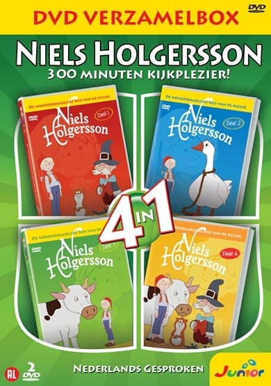 Niels Holgersson 1-4 (DVD)