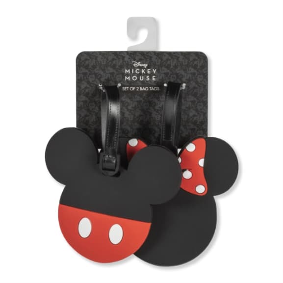 PH  Rubber Minnie  Mickey Luggage Tag Jewellery