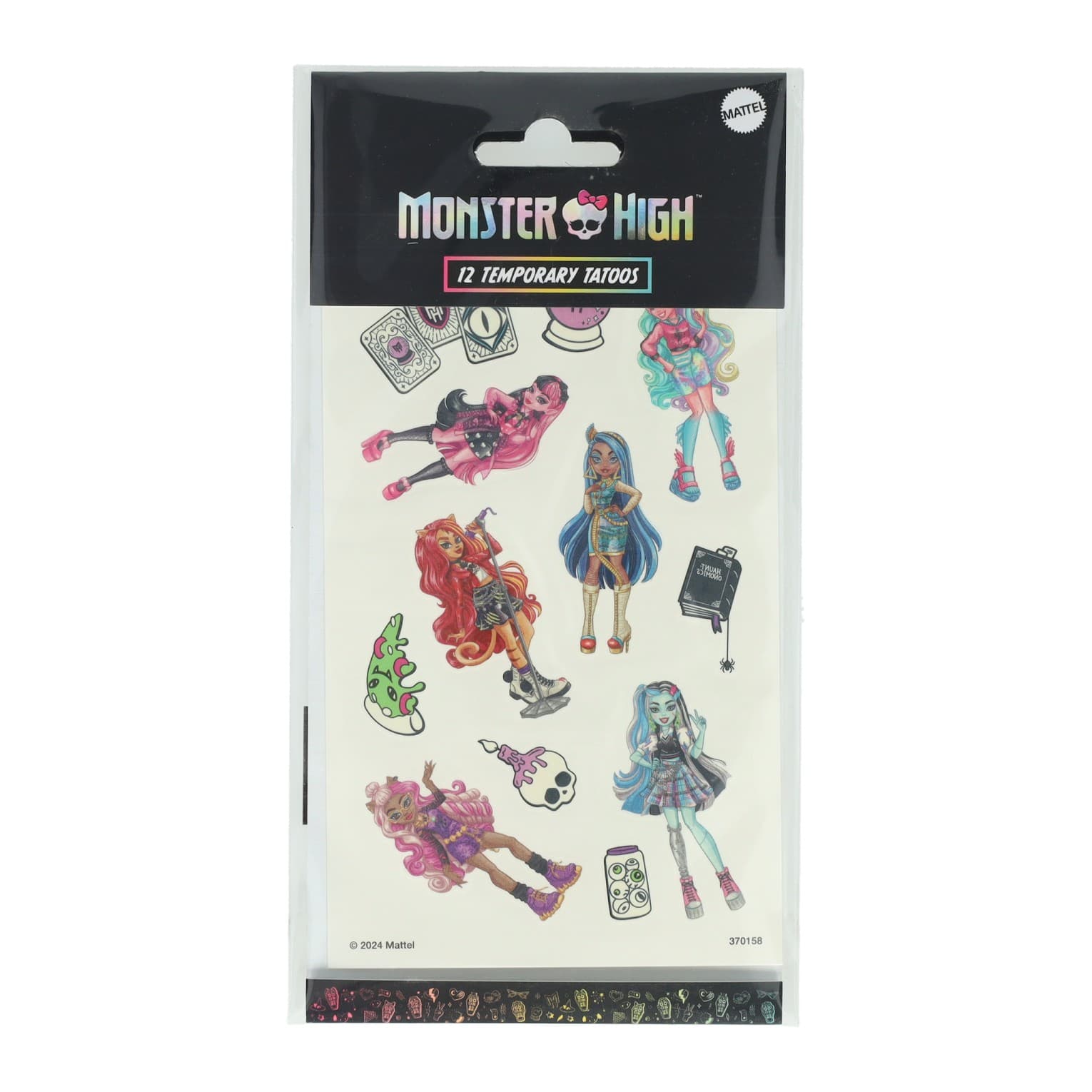 Tattoos Monster High, 12st.