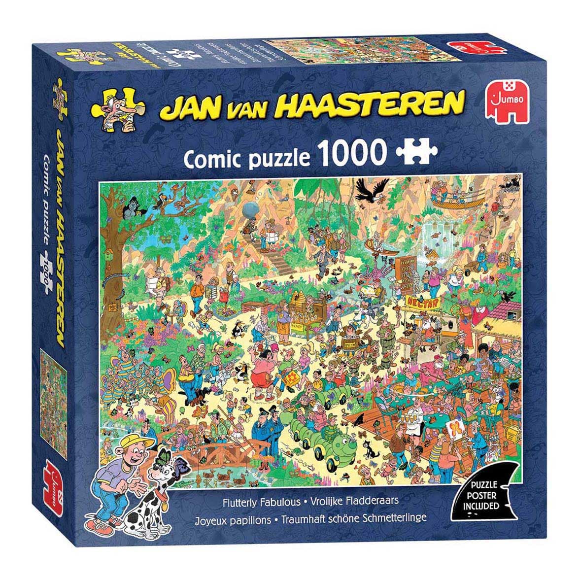 Jan Van Haasteren - Vrolijke Fladderaars (1000 Stukjes)