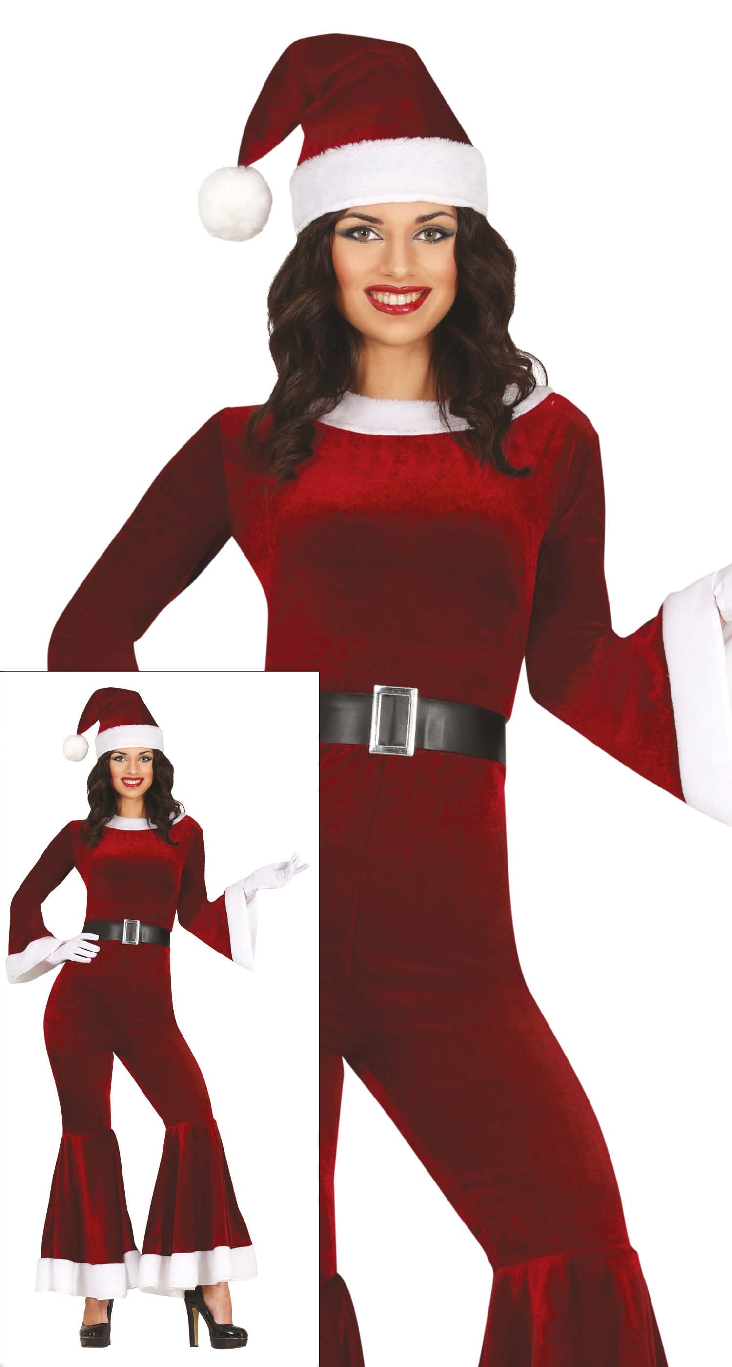 Disco Diva Mrs Claus, Adult, 42-44 (l)