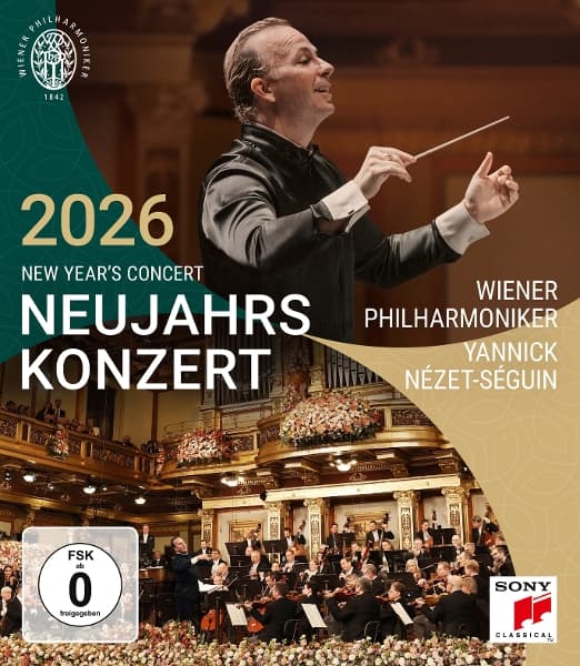 Wiener Philharmoniker & Yannick Nézet-Séguin - Neujahrskonzert 2026 / New Year's Concert 2026 (Blu-ray)
