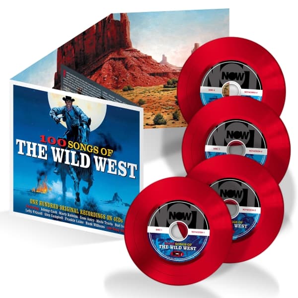 Various Artists - 100 Songs Of The Wild West (4 CD)