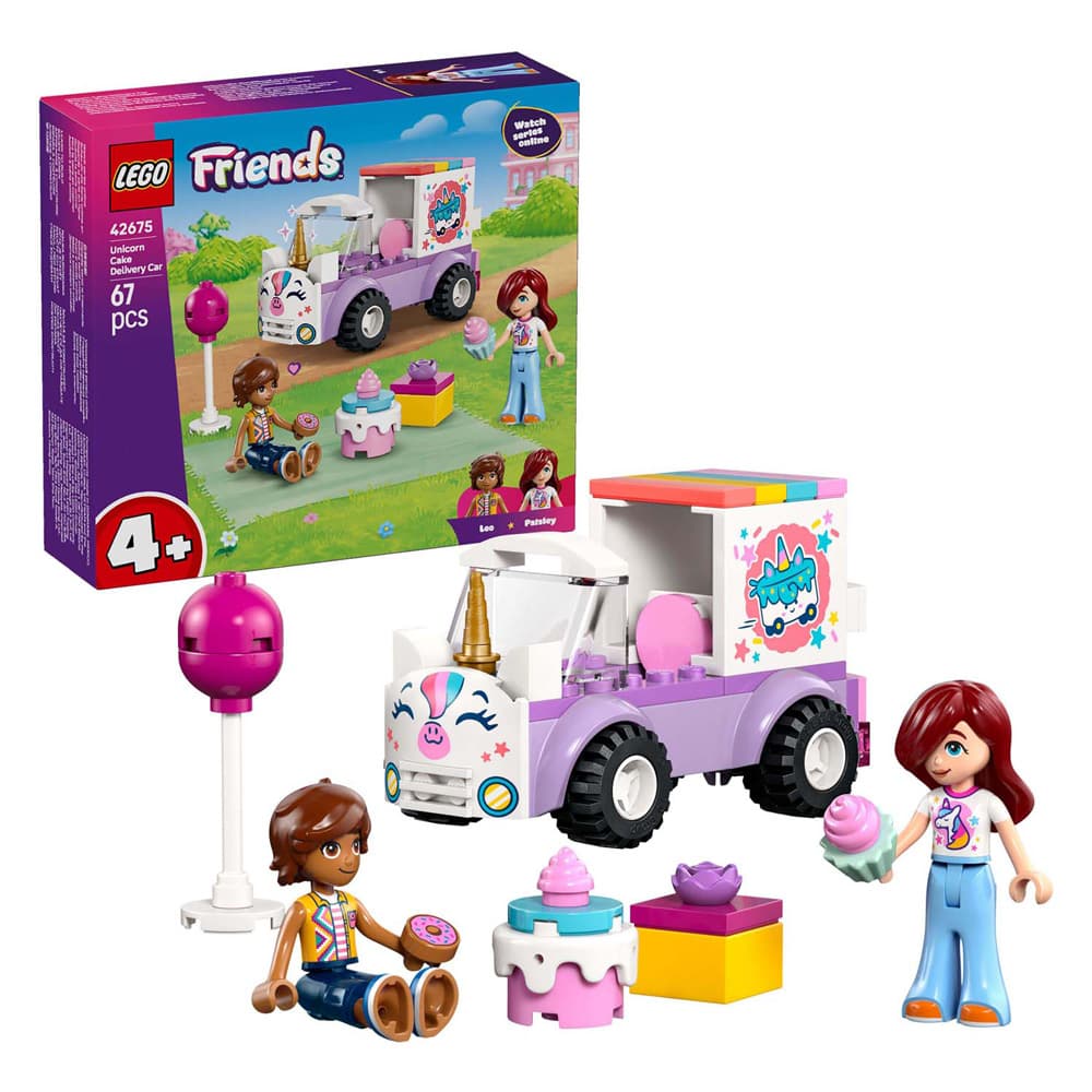 LEGO Friends 42675 Eenhoorn taartenbezorgauto