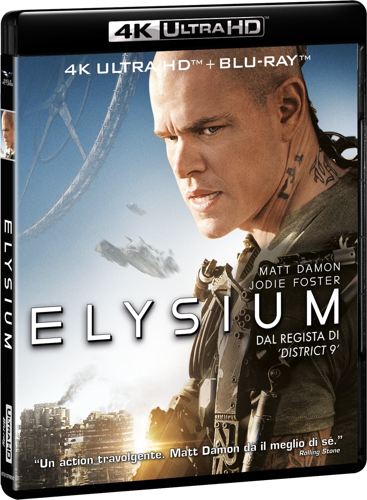 Elysium (4K Ultra Hd + Blu-Ray Hd)