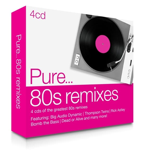 Various Artists - Pure... 80's Remixes (4 CD)