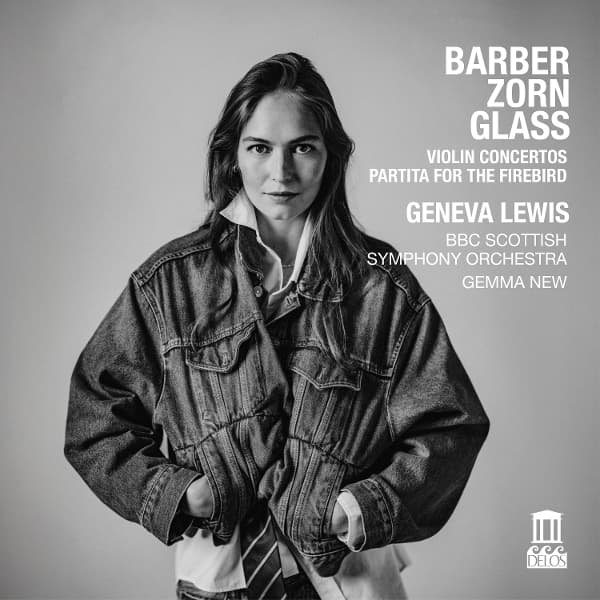 Geneva Lewis, BBC Scottish Symphony Orchestra, Gemma New - Violin Concertos - Zorn: Partita For The Firebird (CD)
