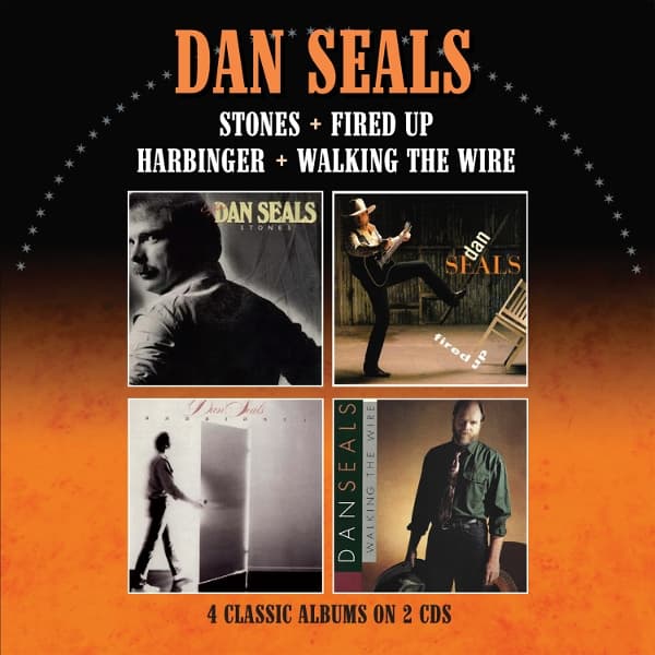 Dan Seals - Stones / Fired Up / Harbinger / Walking The Wire (2 CD)