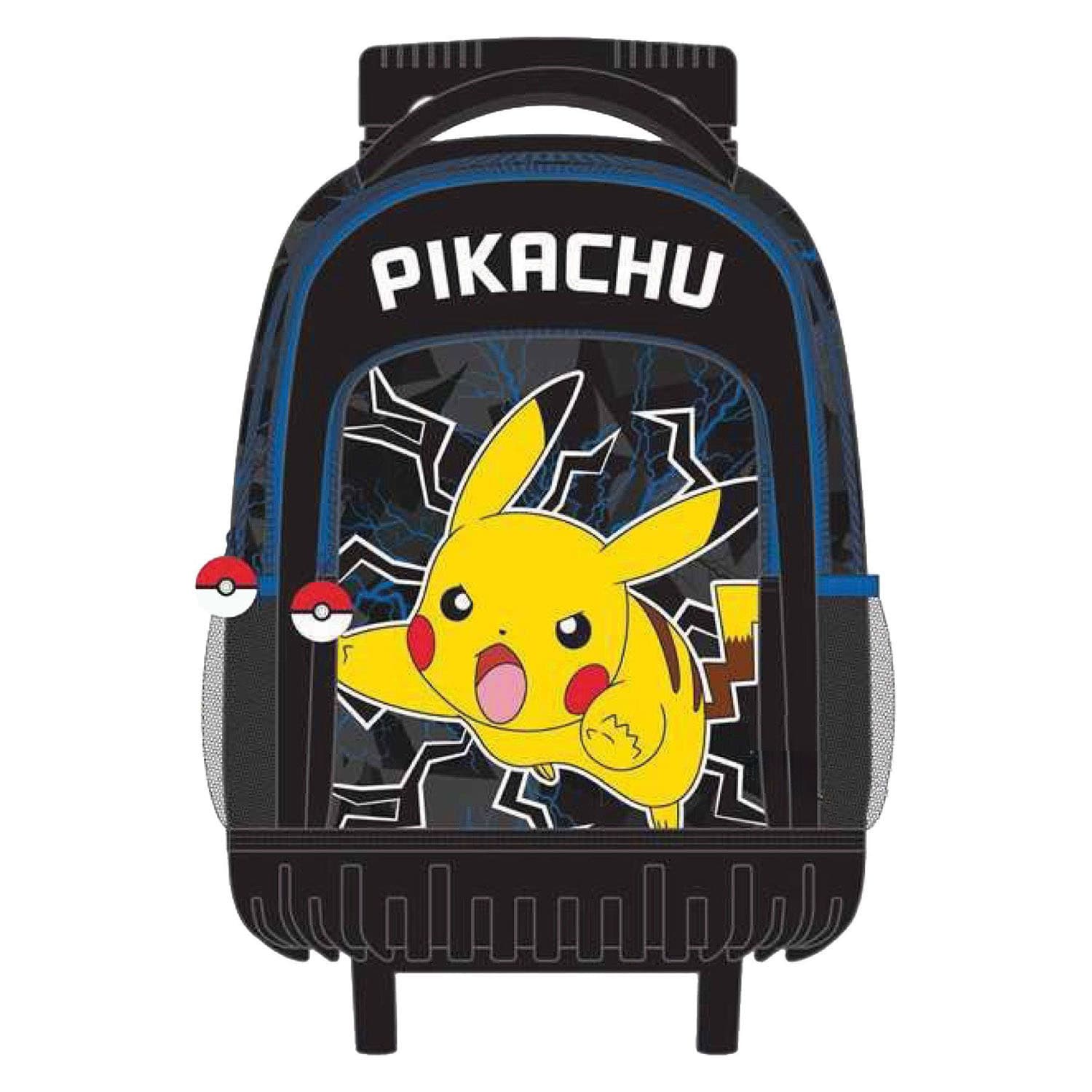 Pokemon Trolley Rugzak 3 Compartimenten met Zijvakken