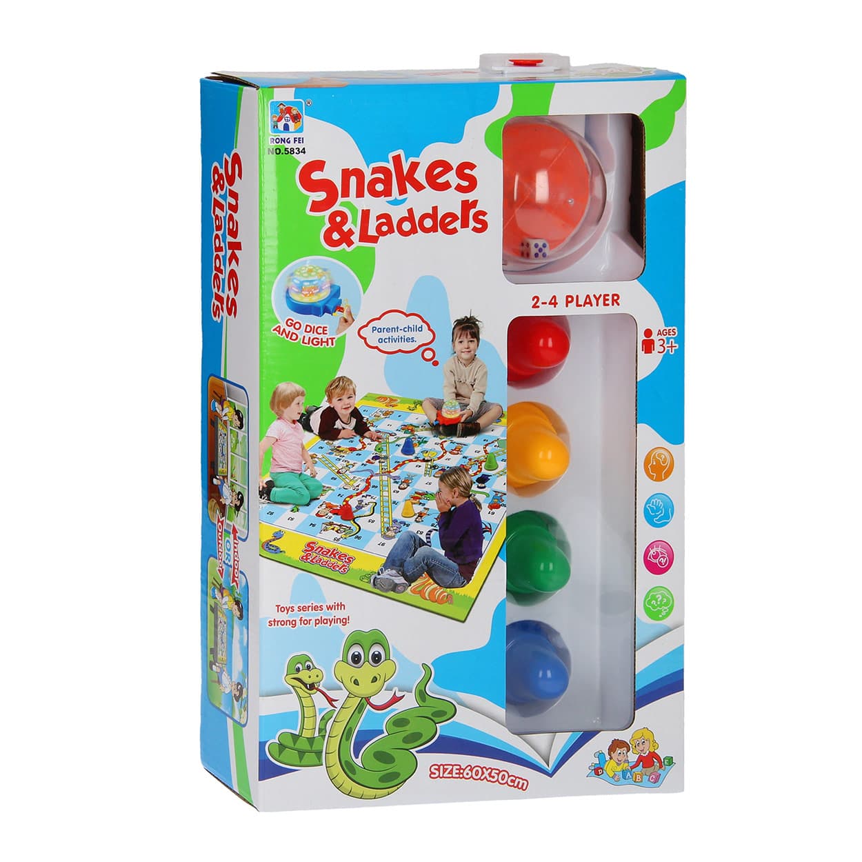 Gezelschapsspel Slangen & Ladders