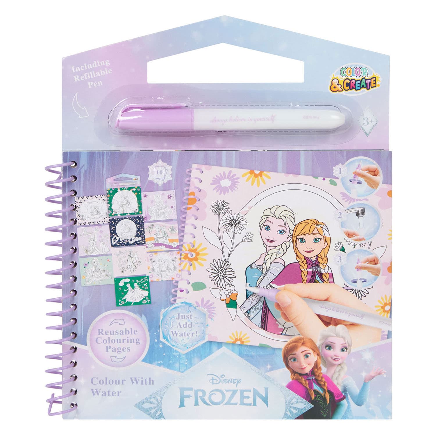 Frozen Kleuren met Water